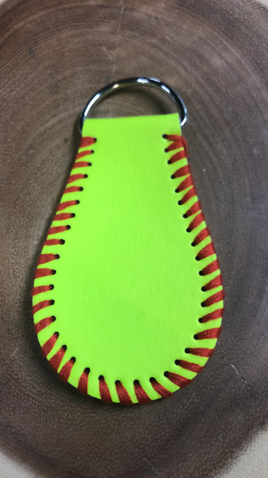 Softball D-ring with Split Keyring