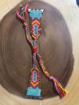 Friendship Bands Fit Apple iWatch - Teal Tip - 42-44 MM