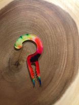 Vent Clip - Red/Yellow Tie Dye