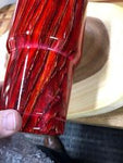 Blemish Red Wood Stainless Steel Tumbler