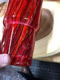 Blemish Red Wood Stainless Steel Tumbler