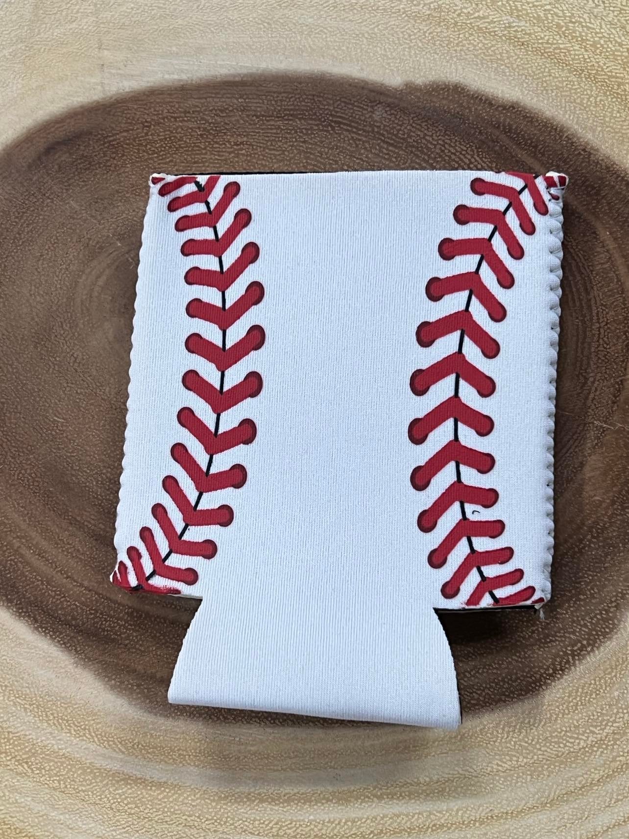 Can Cooler/Sleeve - Baseball