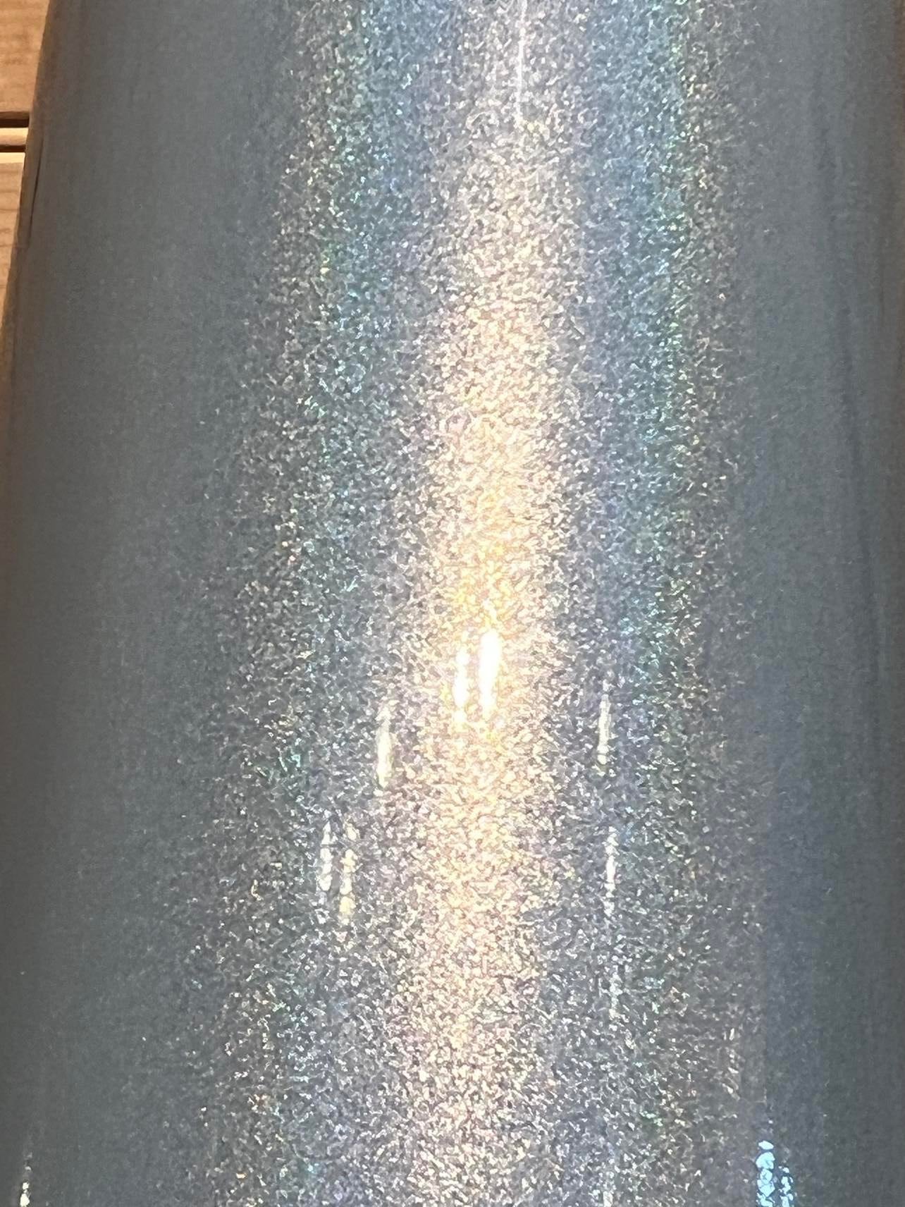 20 oz Glitter Straight Sublimation Stainless Steel Tumbler - Blue