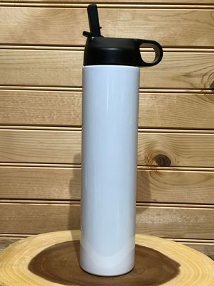 24 oz Hydro Straight Sublimation Stainless Steel Tumbler