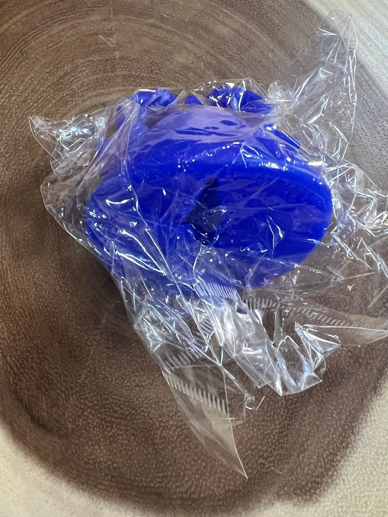Silicone Weeding Ring - Blue