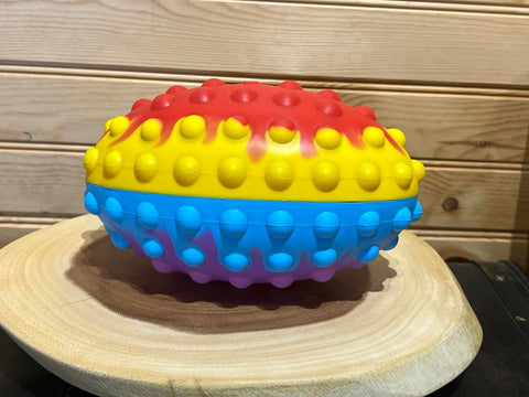 Pop Toy - Football - Red / Yellow / Blue / Purple