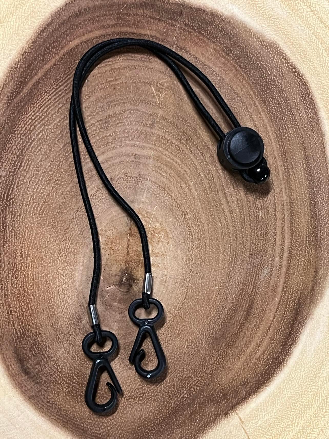 Mask Lanyard - #1- Black