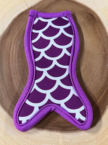 Mermaid Popsicle Holder - #13 - Purple / White