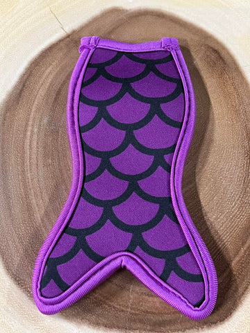 Mermaid Popsicle Holder - #2 - Purple / Black