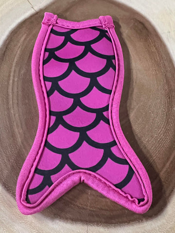Mermaid Popsicle Holder - #7 - Pink / Black