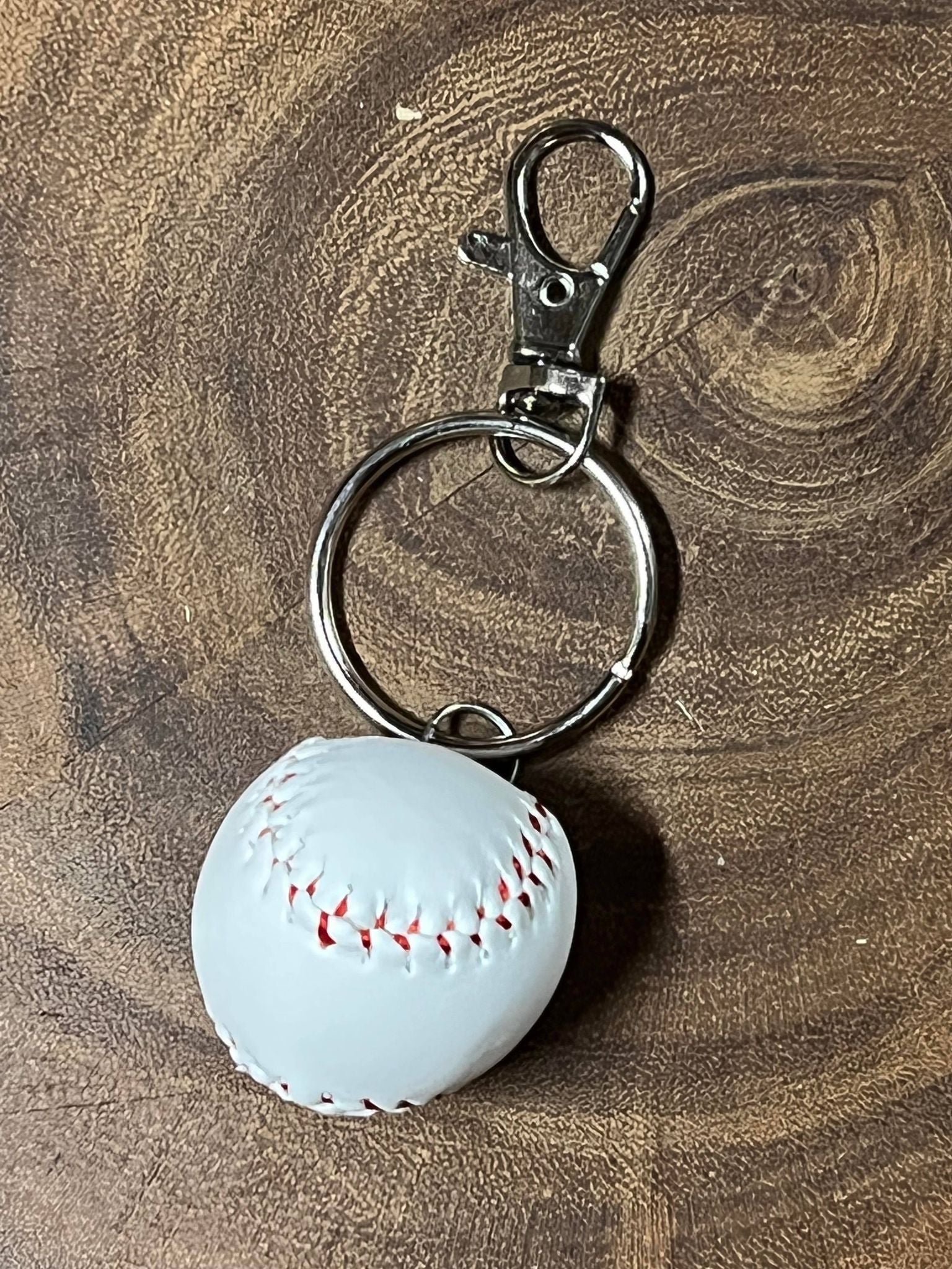Sports Ball Keyring - Baseball
