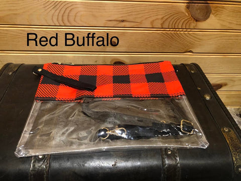 Stadium Bag - Red Buffalo