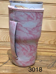 Neoprene 30 oz (Large) Drink Sleeve with Handle - Pink Marble