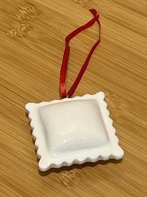 Ravioli Ornament
