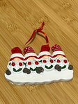 Gnomes Christmas Ornament - Family of 4