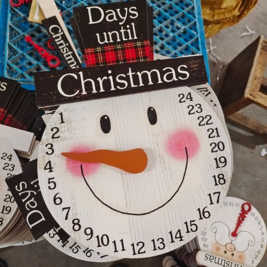 Christmas Count Down - Snowman