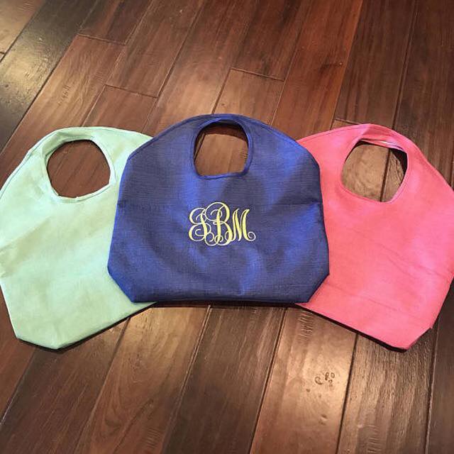 Jute Beach Bag - Blue