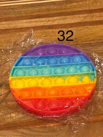 Rainbow Circle Pop Toy
