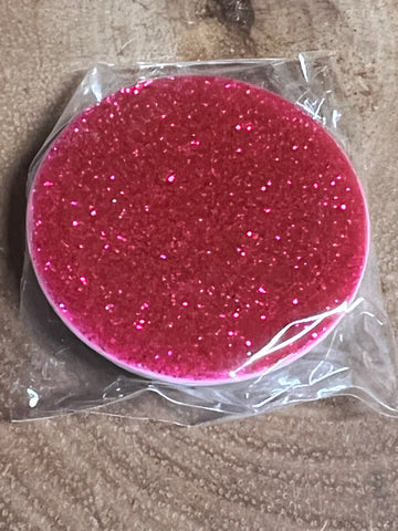 Phone Holder - Hot Pink Glitter