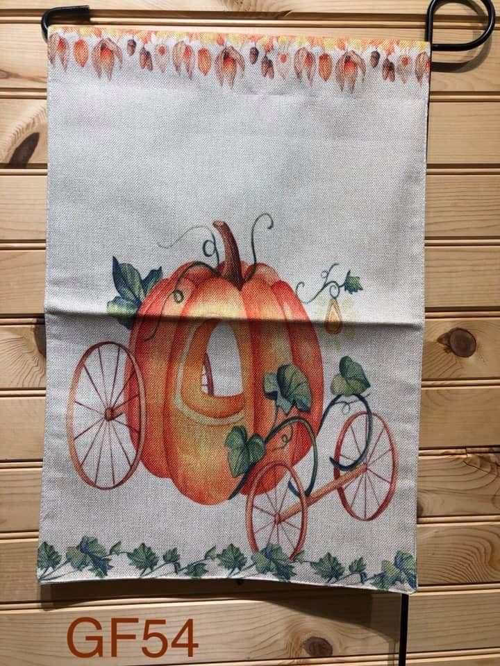 Garden Flag - GF54 - Pumpkin Carriage