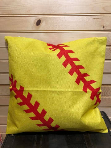 Softball Pillow Cover