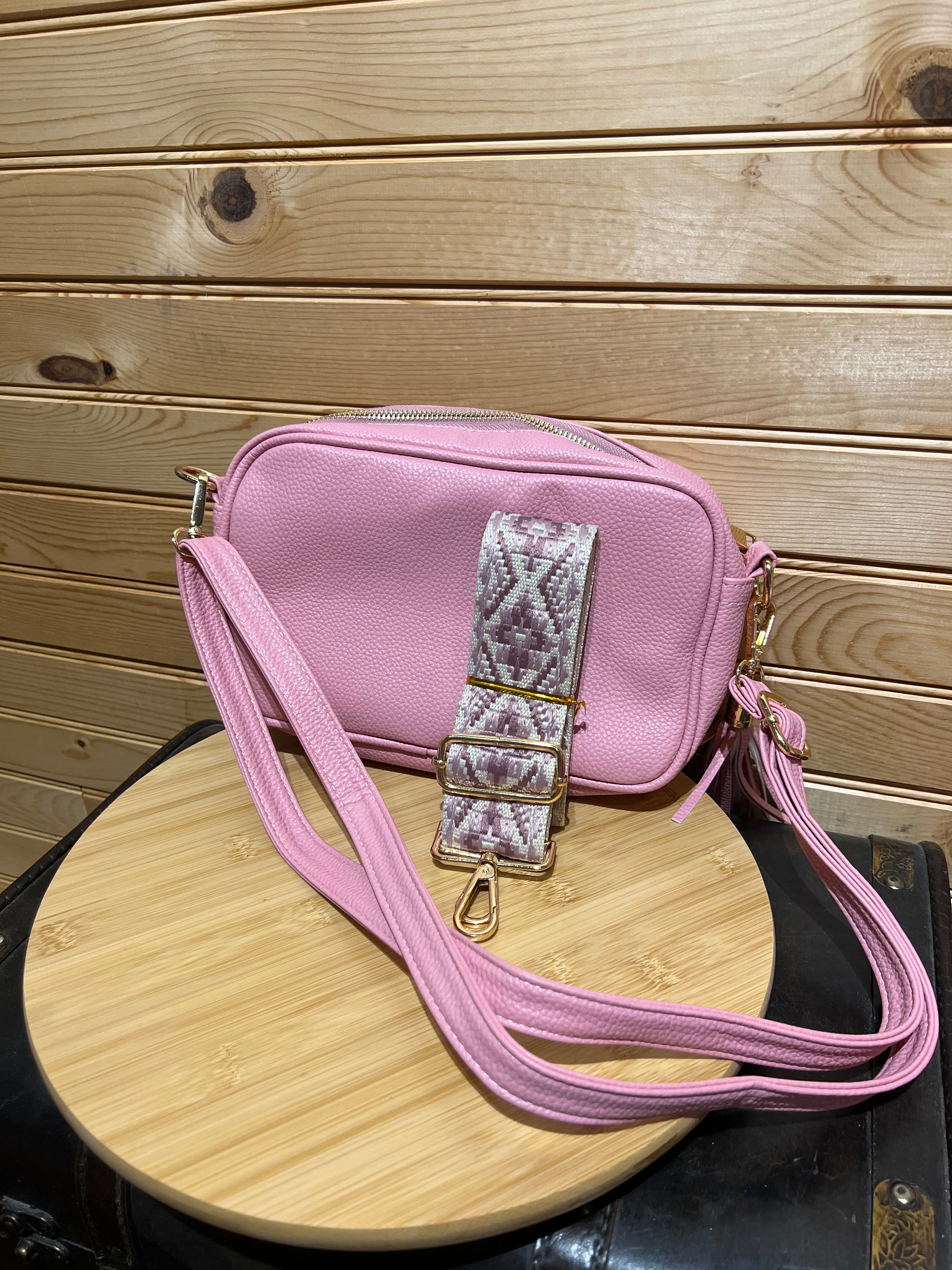 Bango Strap with Purse - Light Pink