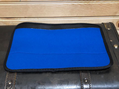 Neoprene Seat Belt Cover - Blue