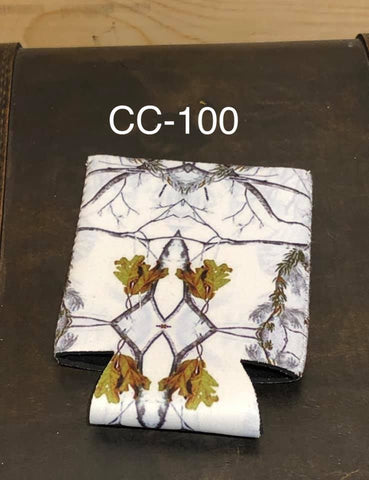 Can Cooler/Sleeve - CC100 - Snow Camo