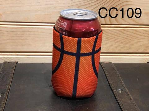 Can Cooler/Sleeve - CC109 - Basketball
