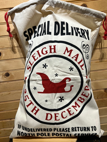 Santa Sack - SS - Special Delivery Sleigh Mail