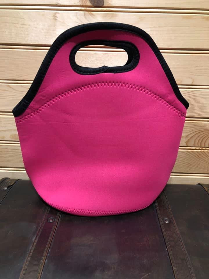 Lunch Bag - Hot Pink – Fountain of Blanks