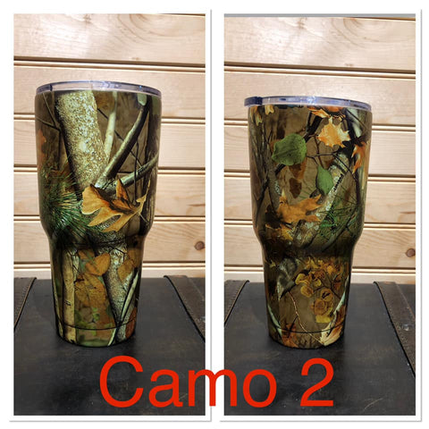 Camo Tumbler - Camo 2 - 30 oz.