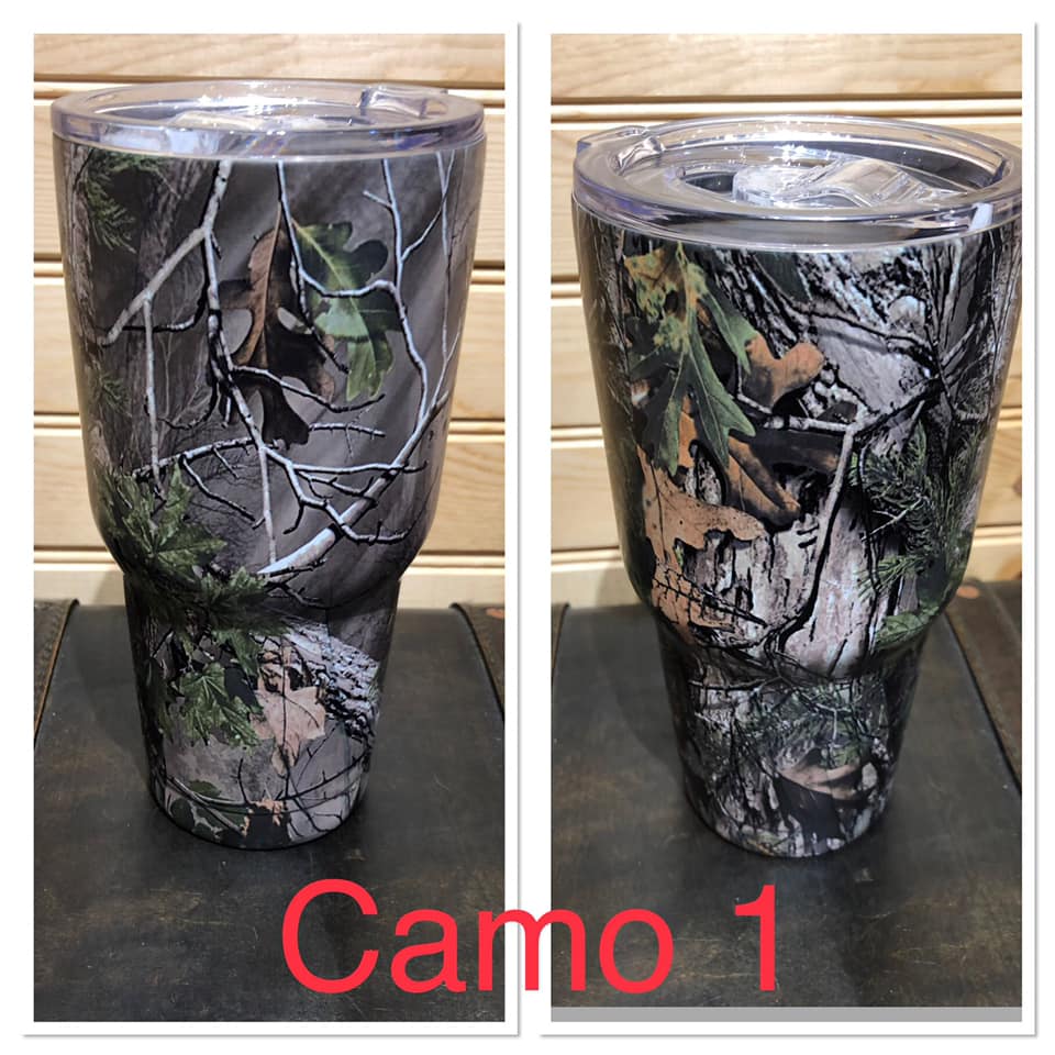 Camo Tumbler - Camo 1 - 30 oz.