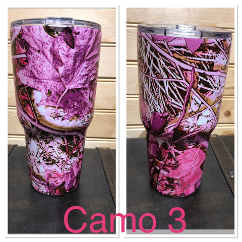 Camo Tumbler - Camo 3 - 30 oz.