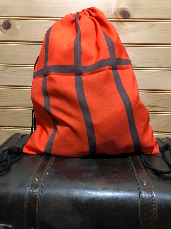 Drawstring Backpack - Basketball