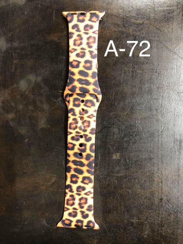 Pattern Silicon Apple Watch Bands - #72 - 42 mm / 44 mm