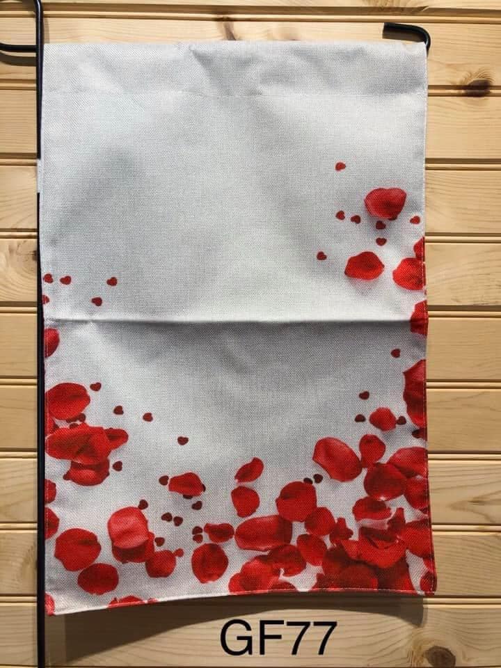 Garden Flag - GF77 - Rose Pedals