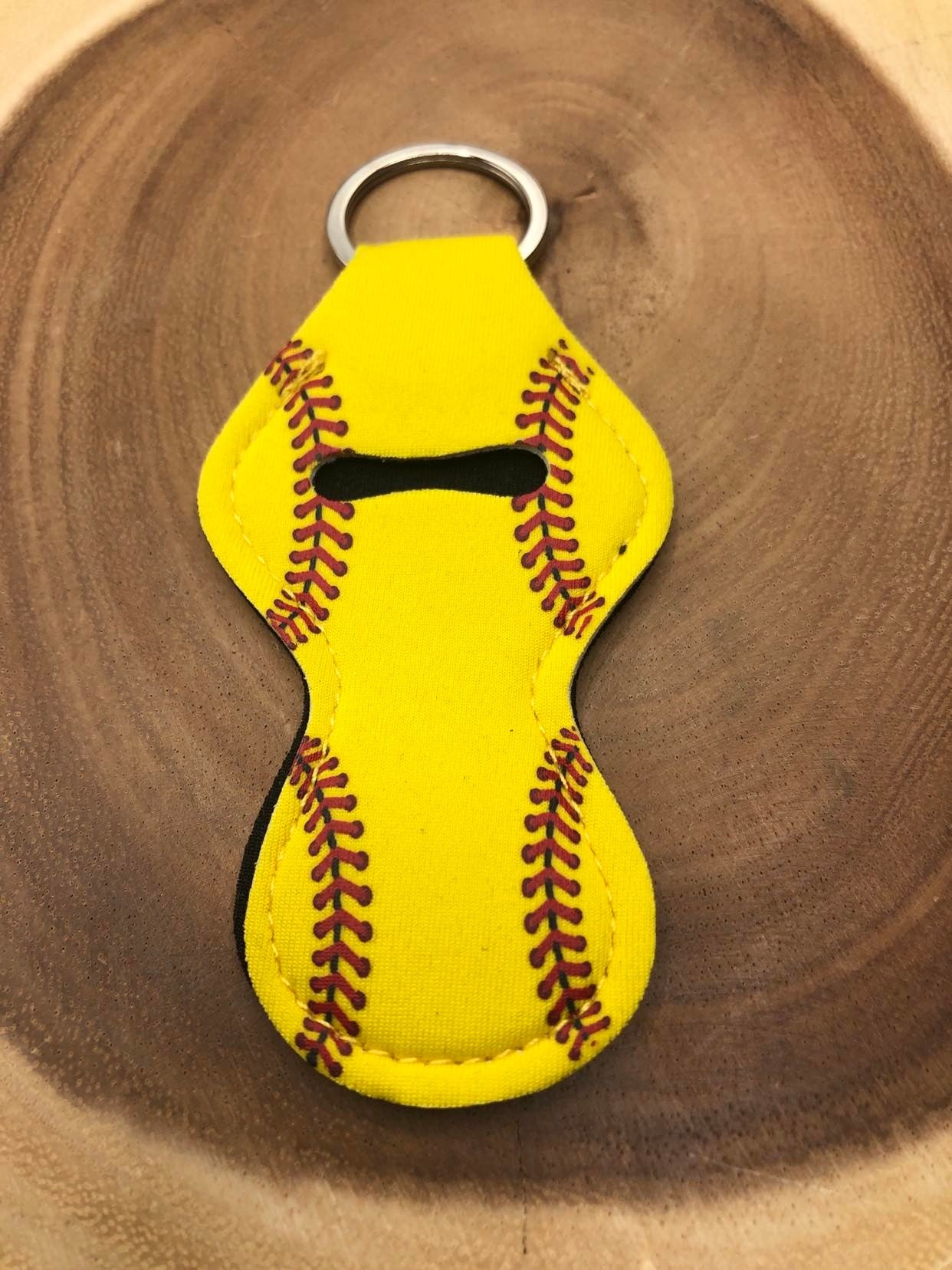 Chapstick Keyring - #79 - Softball