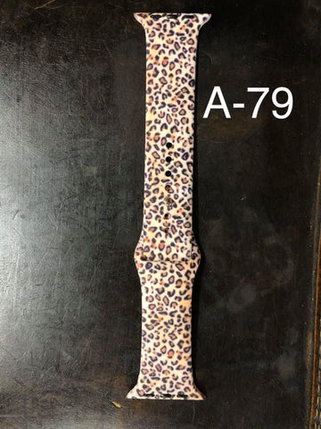 Pattern Silicon Apple Watch Bands - #79 - 42 mm / 44 mm