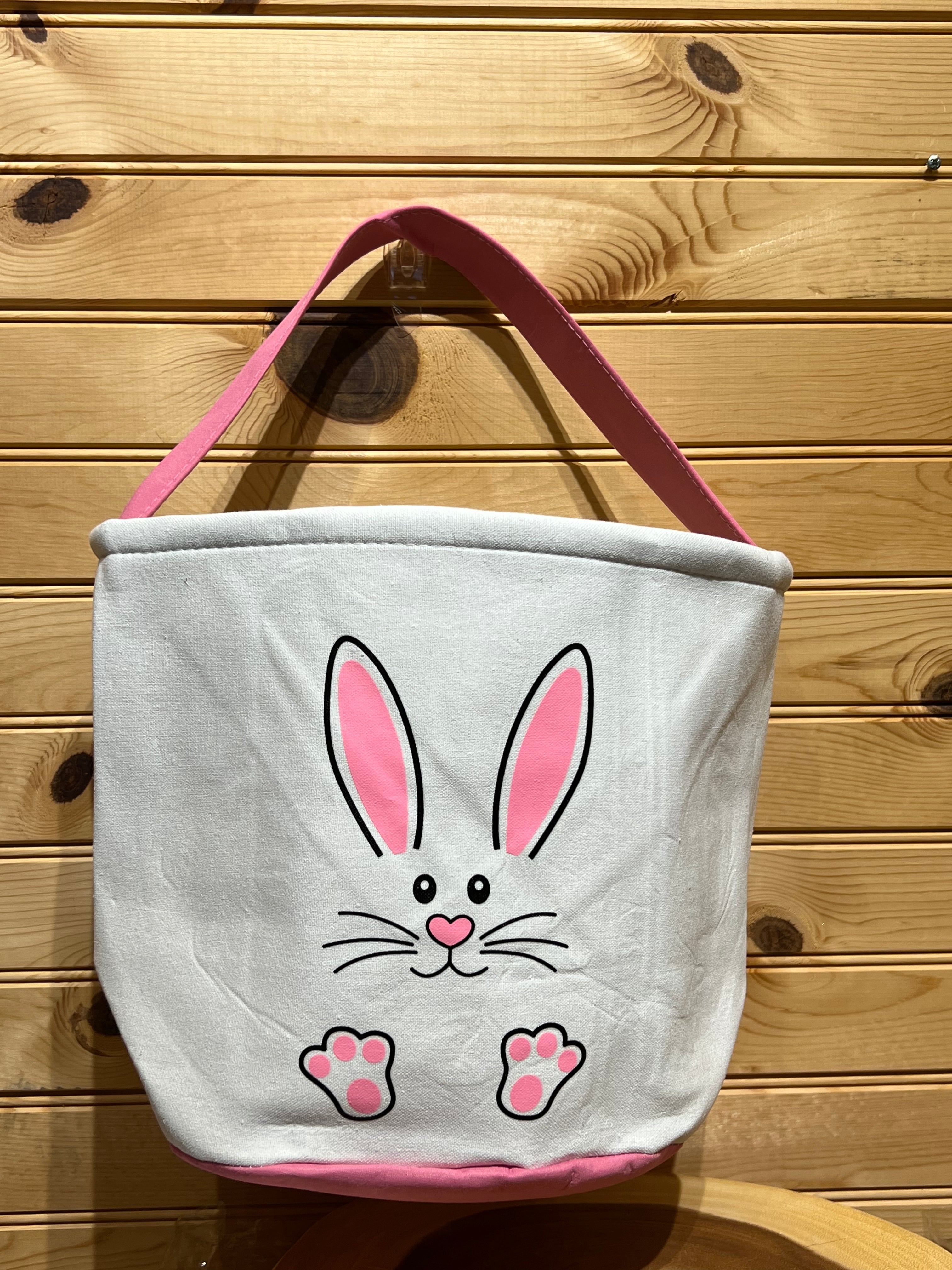 Easter Basket - EB100 - Bunny Face - Pink