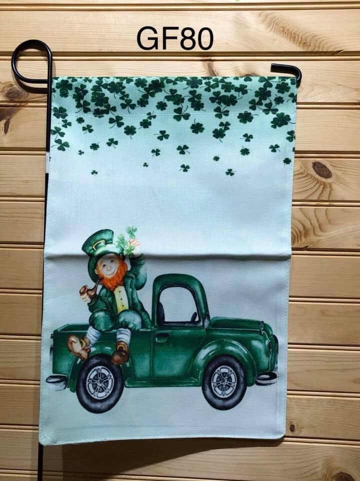 Garden Flag - GF80 - Leprechaun Truck