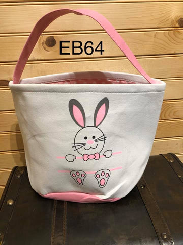 Easter Basket - EB64 - Split Bunny - Pink