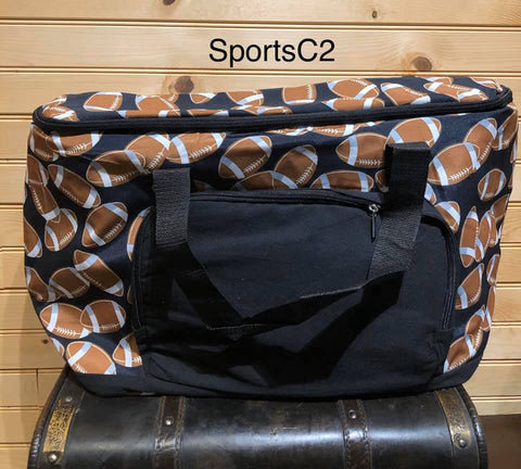 Sports Insulated Cooler - Football