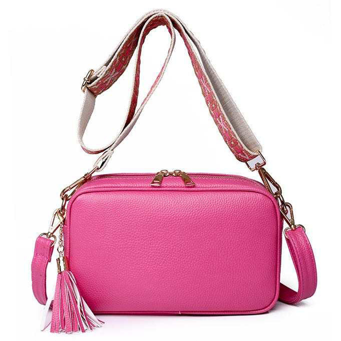 Bango Strap with Purse - Hot Pink