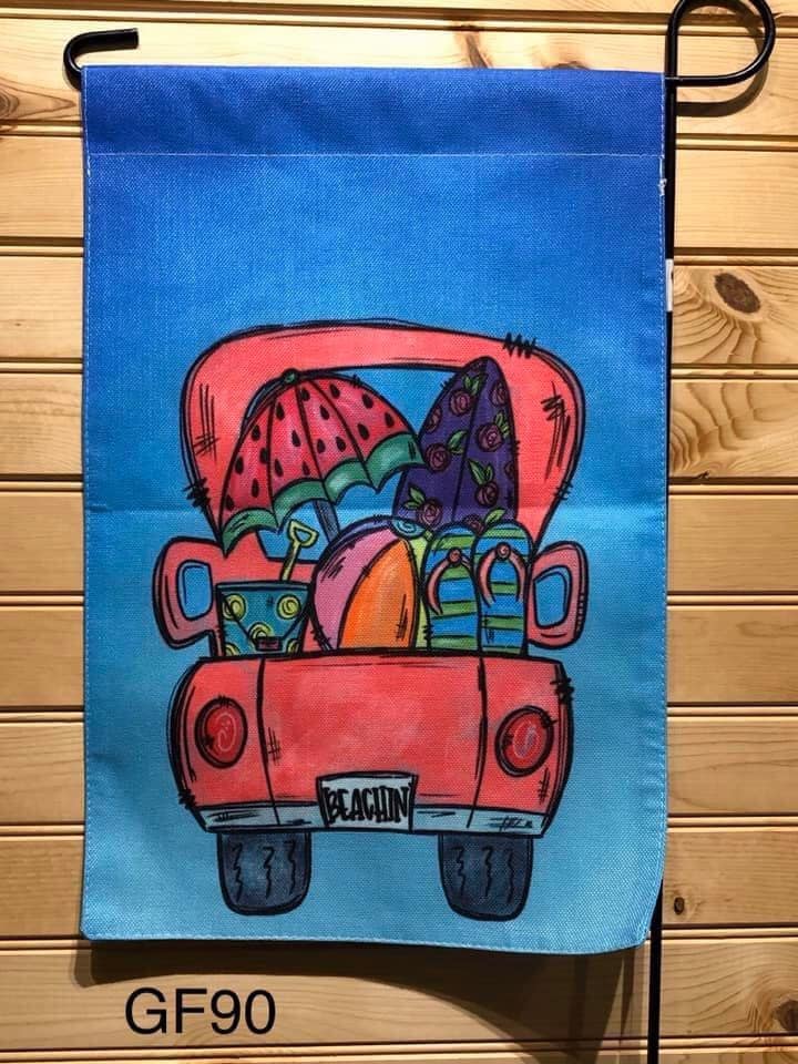 Garden Flag - GF90 - Beach Truck