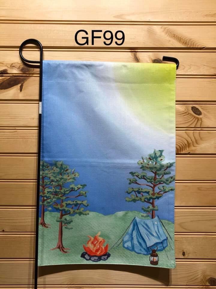 Garden Flag - GF99 - Tent Camping