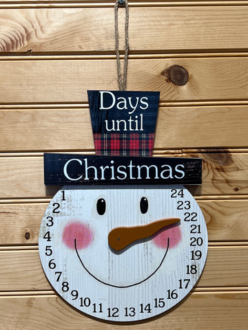 Christmas Count Down - Snowman