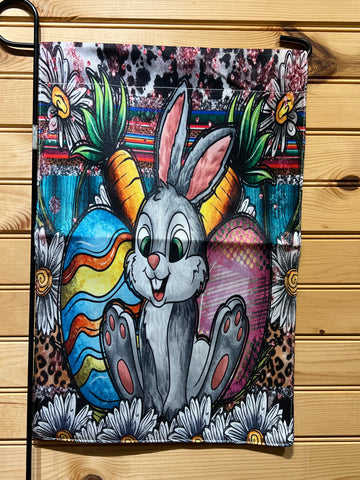 Garden Flag - GF216 - Easter Bunny all Deck out