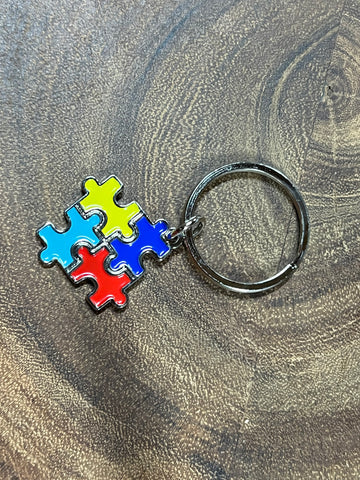Puzzle Keyring - Autism