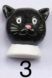 Ornament Pet Add On - #3 - Black Cat
